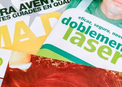 Comunicación con trípticos