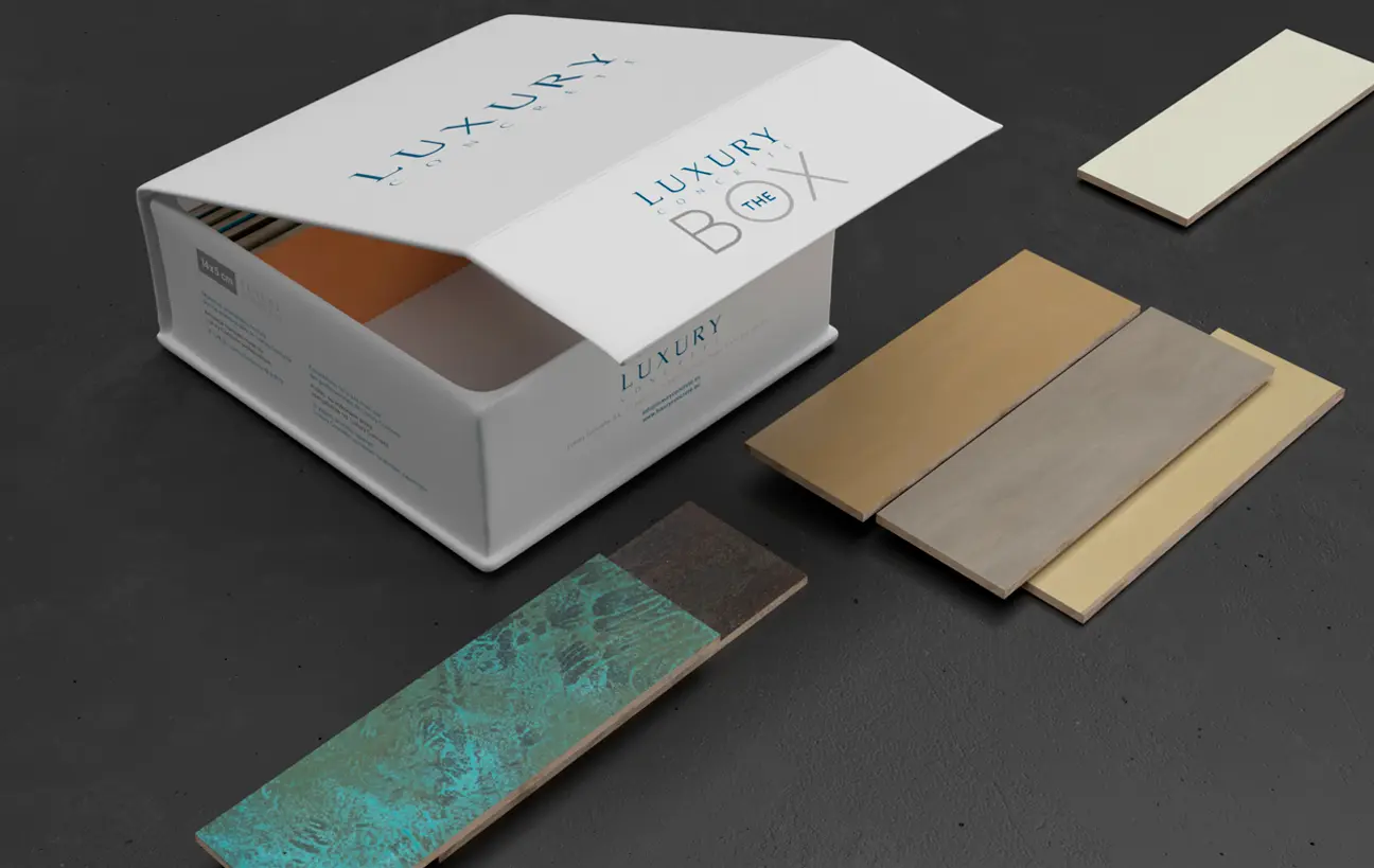 Caja muestras Luxury Concrete