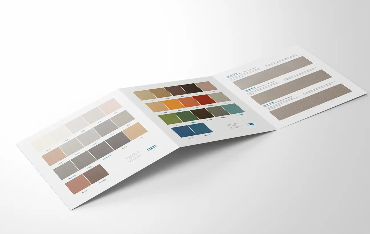 Carta de colores Luxury Concrete