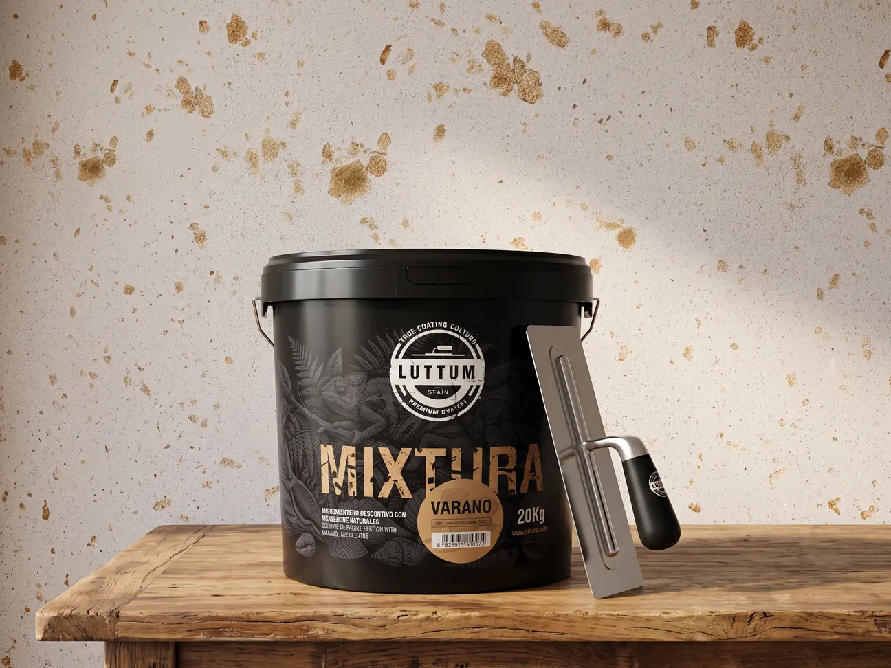 Diseño de packaging Mixtura para Luttum Concept