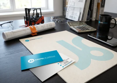 Europea de Carretillas. Identidad Corporativa